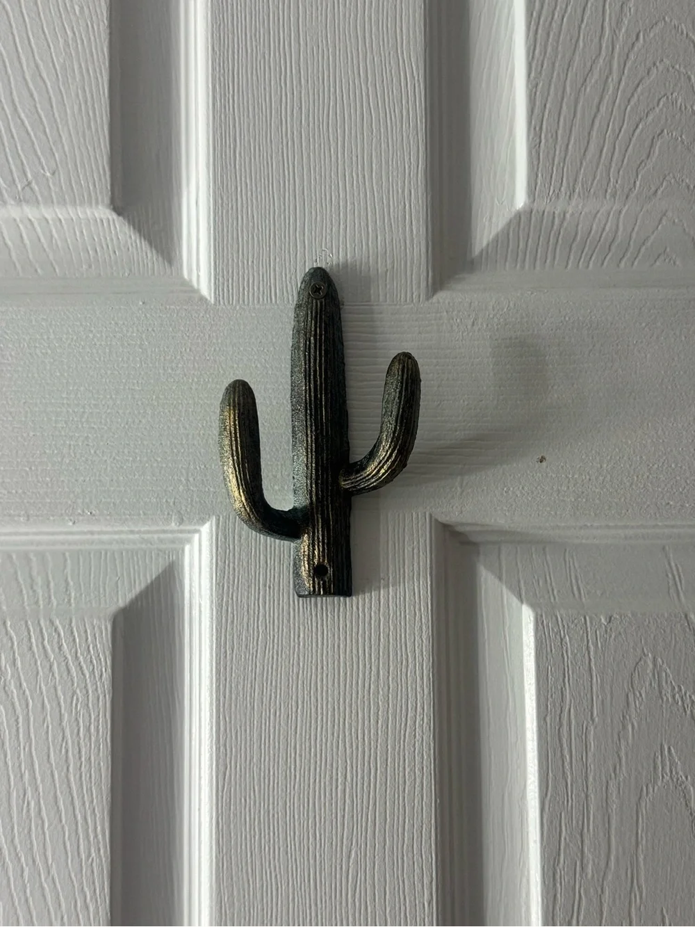 Hobby Lobby Metallic Bronze Cactus Wall Hook